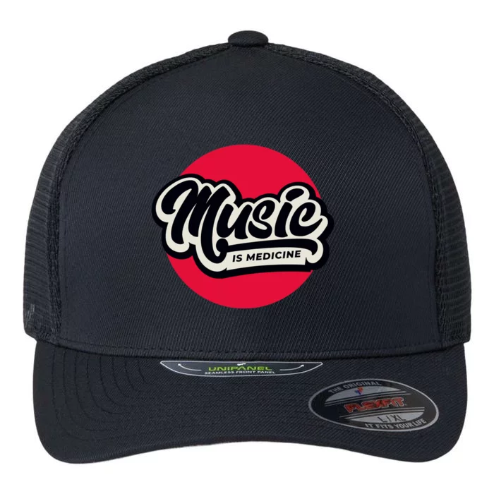 Music is Medicine Flexfit Unipanel Trucker Cap