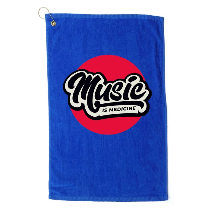 Music is Medicine Platinum Collection Golf Towel