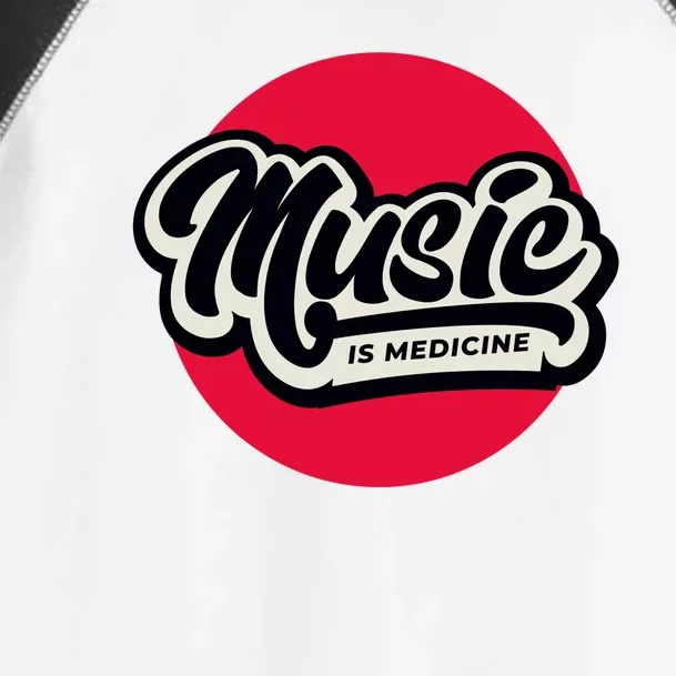 Music is Medicine Toddler Fine Jersey T-Shirt