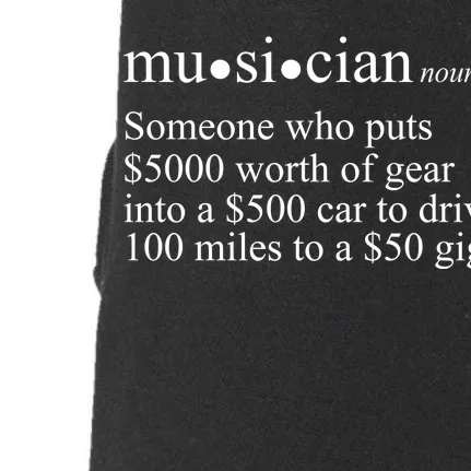 Musician Definition Doggie 3-End Fleece Hoodie