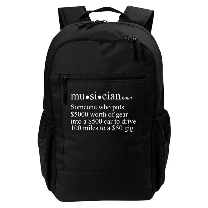 Musician Definition Daily Commute Backpack