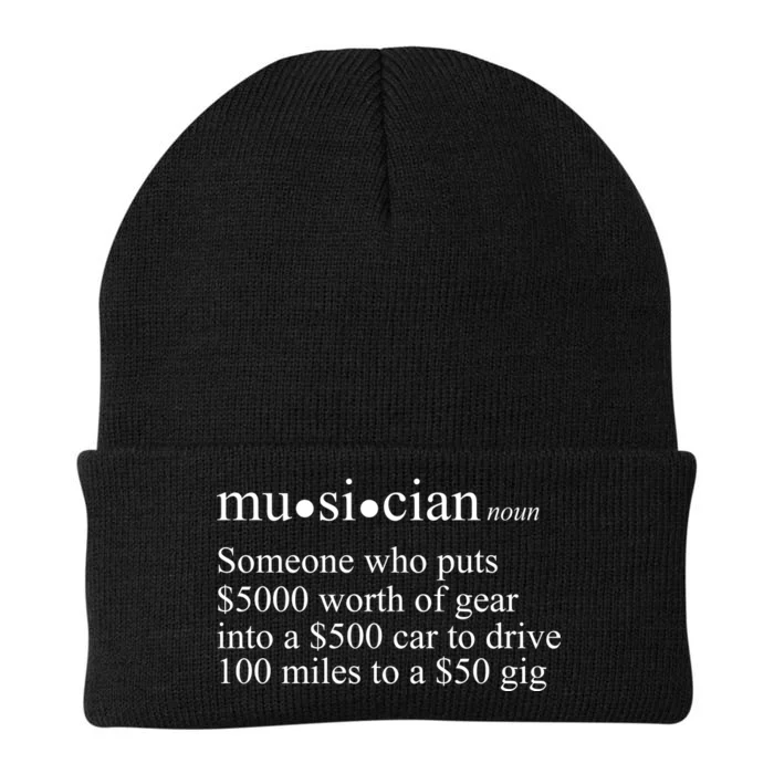 Musician Definition Knit Cap Winter Beanie