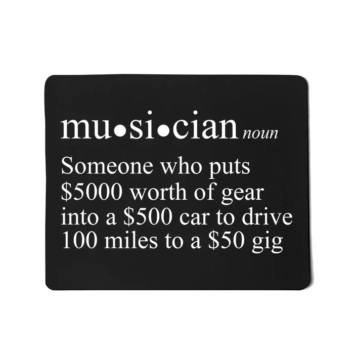 Musician Definition Mousepad