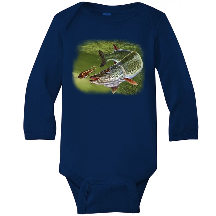 Muskie Baby Long Sleeve Bodysuit