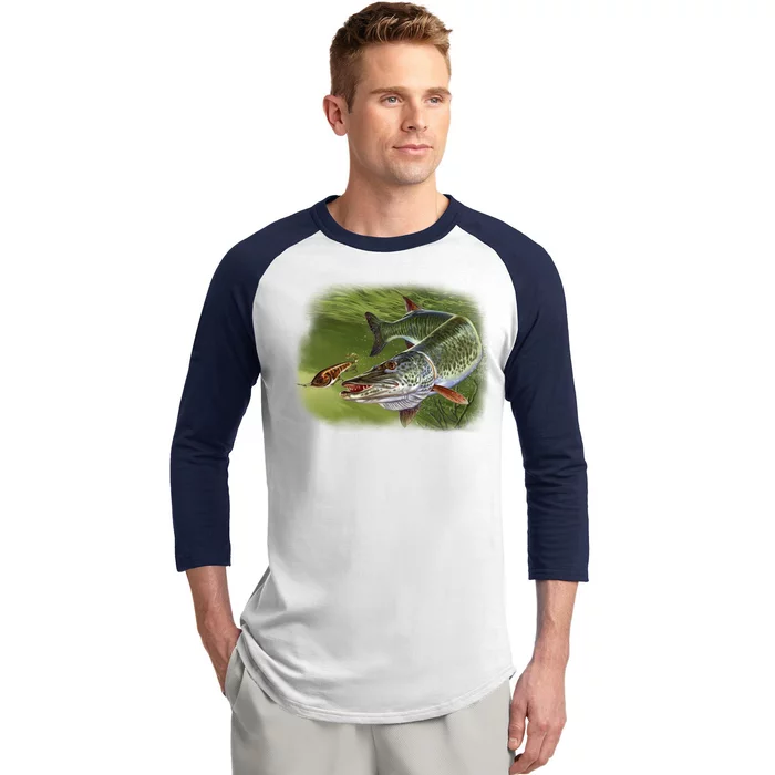 Muskie Baseball Sleeve Shirt