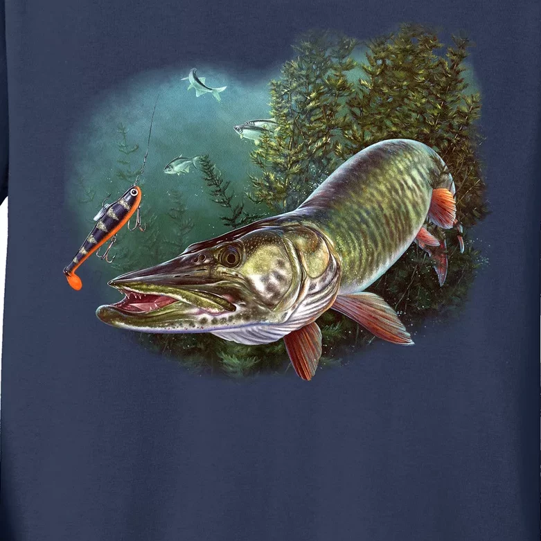 Kids Long Sleeve 'Fish' Shirt