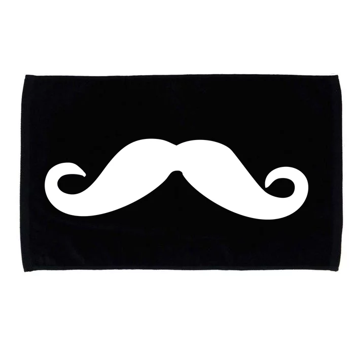 Mustache Logo Microfiber Hand Towel