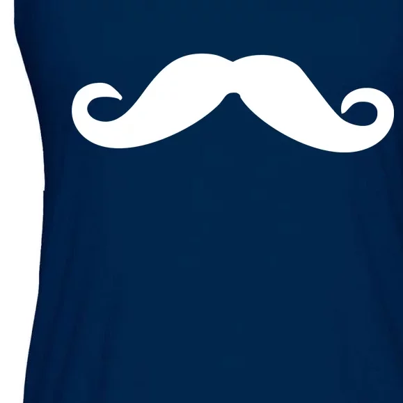 Mustache Logo Ladies Essential Flowy Tank