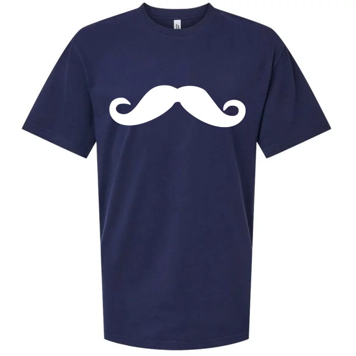 Mustache Logo Sueded Cloud Jersey T-Shirt