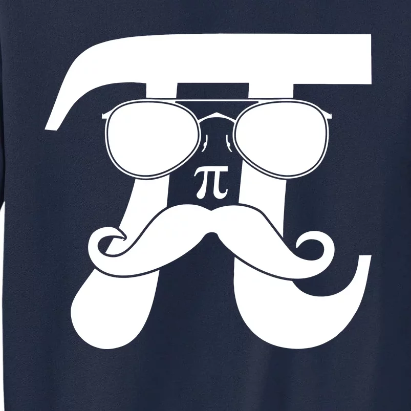 Mustache Pi Face Tall Sweatshirt