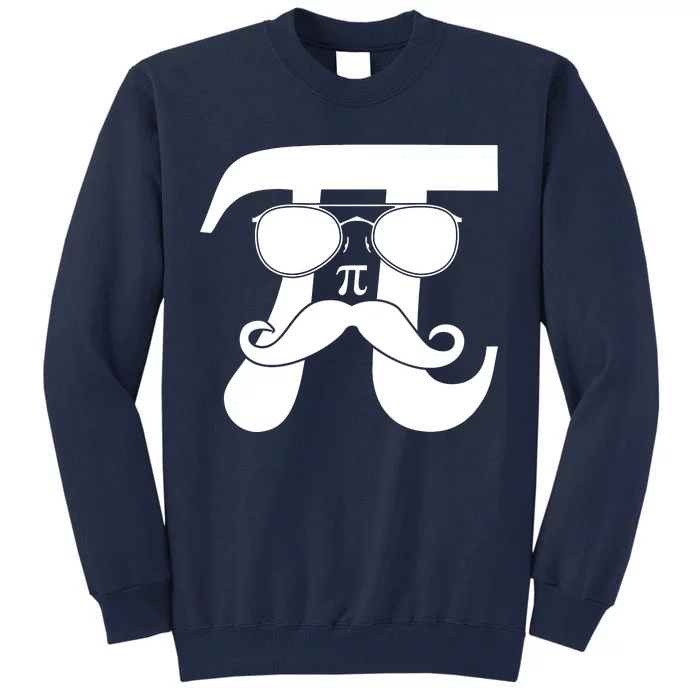 Mustache Pi Face Tall Sweatshirt