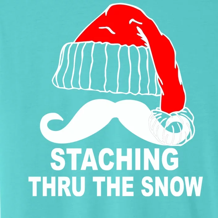 Mustache Thru The Snow ChromaSoft Performance T-Shirt