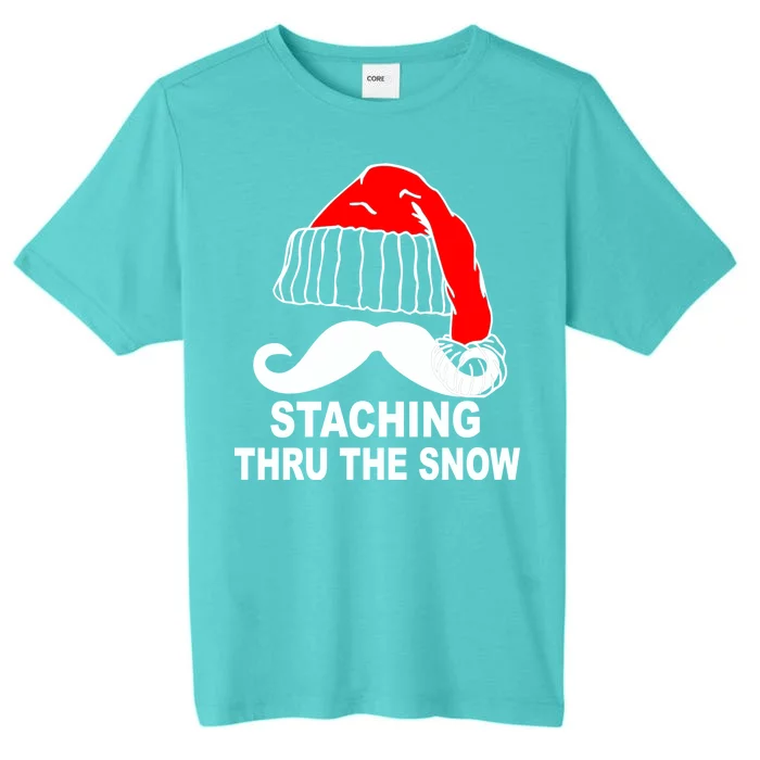 Mustache Thru The Snow ChromaSoft Performance T-Shirt