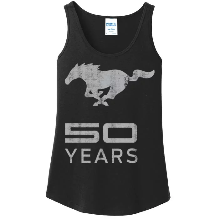 Mustang 50 Years Ladies Essential Tank