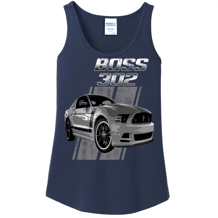 Mustang 50 Years Boss 302 Ladies Essential Tank