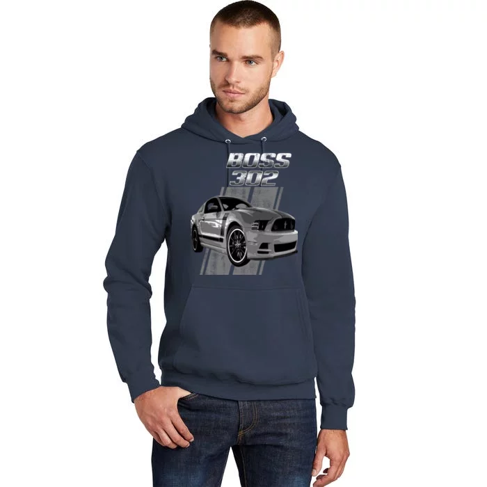 Mustang 50 Years Boss 302 Tall Hoodie