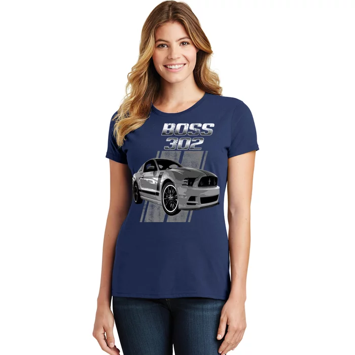 Mustang 50 Years Boss 302 Women's T-Shirt