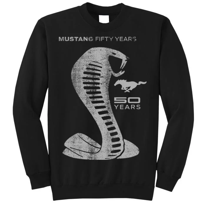 MUSTANG 50 YEARS COBRA - Official Tall Sweatshirt