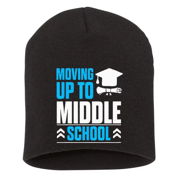 Moving Up To Middle School Elementary School Graduation Short Acrylic Beanie