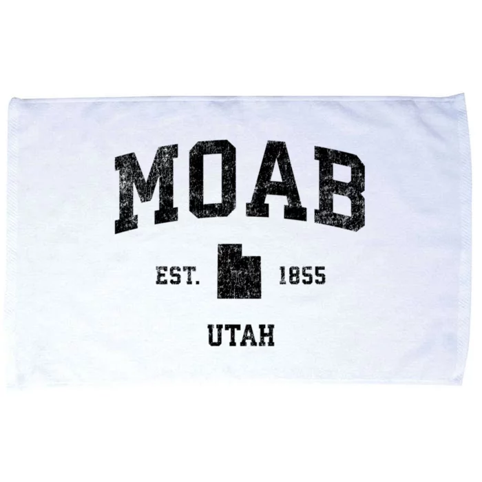 Moab Utah Ut Vintage Sports Microfiber Hand Towel