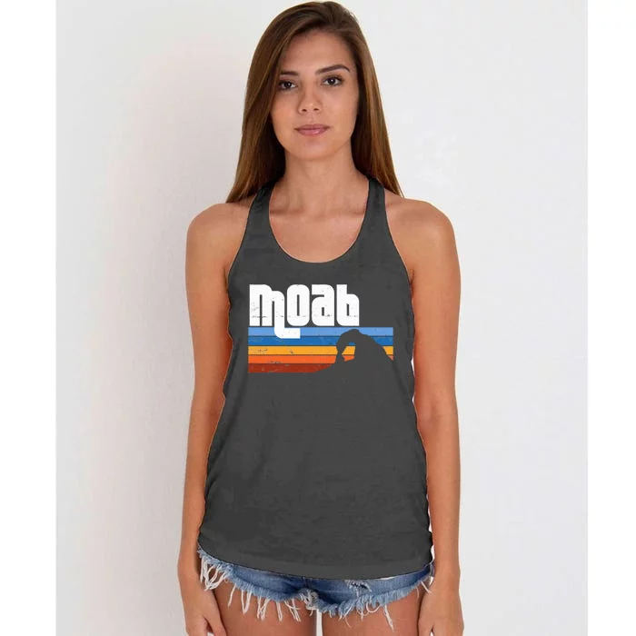 Moab Utah Ut Arches Canyonlands National Park Women's Knotted Racerback Tank