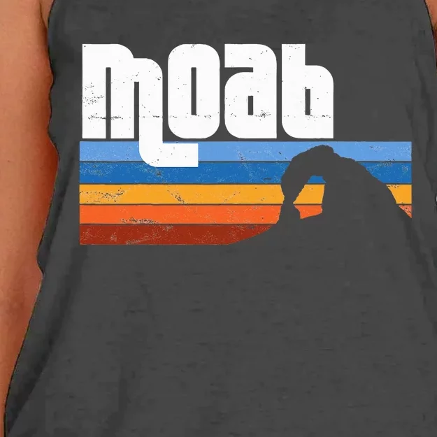 Moab Utah Ut Arches Canyonlands National Park Women's Knotted Racerback Tank