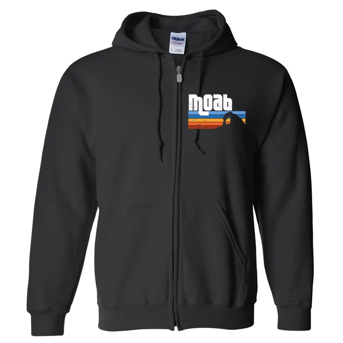 Moab Utah Ut Arches Canyonlands National Park Full Zip Hoodie