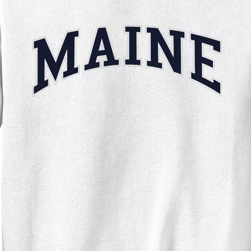 Maine Usa Varsity Style Sweatshirt