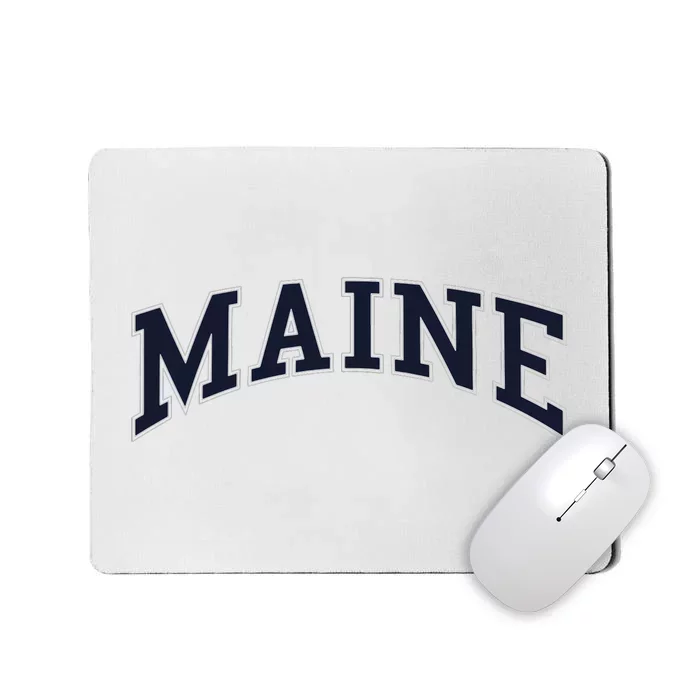 Maine Usa Varsity Style Mousepad