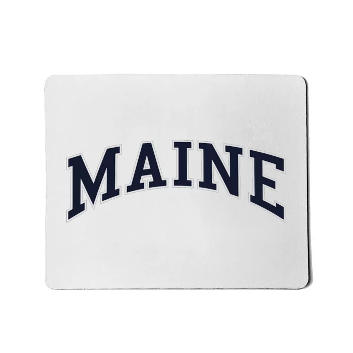 Maine Usa Varsity Style Mousepad