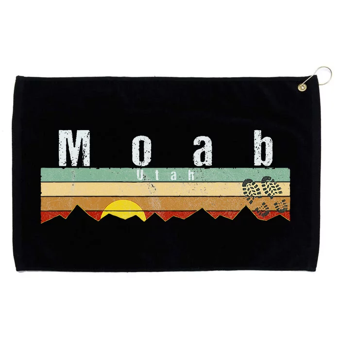 Moab Utah Vintage Moab Grommeted Golf Towel