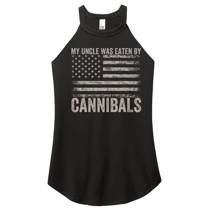 My Uncle Was Eaten By Cannibals Women’s Perfect Tri Rocker Tank