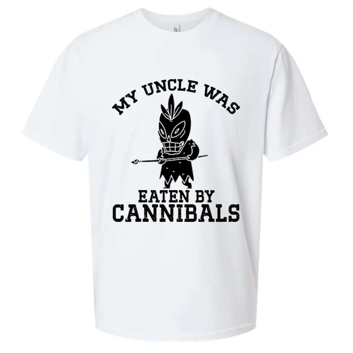 My Uncle Was Eaten By Cannibals Funny Biden Sueded Cloud Jersey T-Shirt