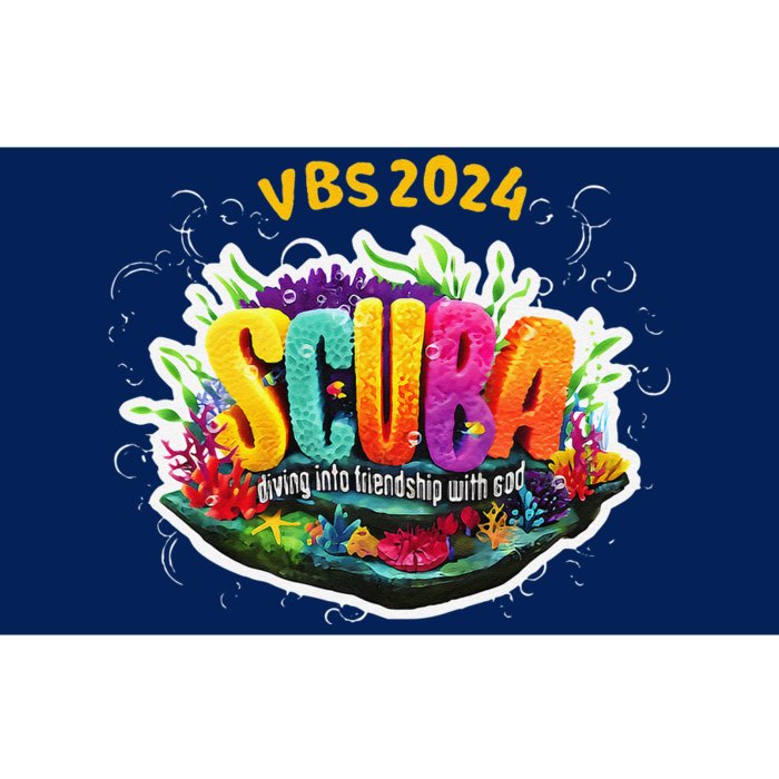 Matching Vbs 2024 Scuba Diving Into Friendship With God Bumper Sticker