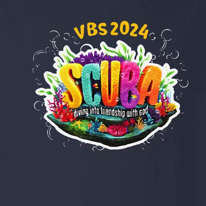 Matching Vbs 2024 Scuba Diving Into Friendship With God Toddler Long Sleeve Shirt