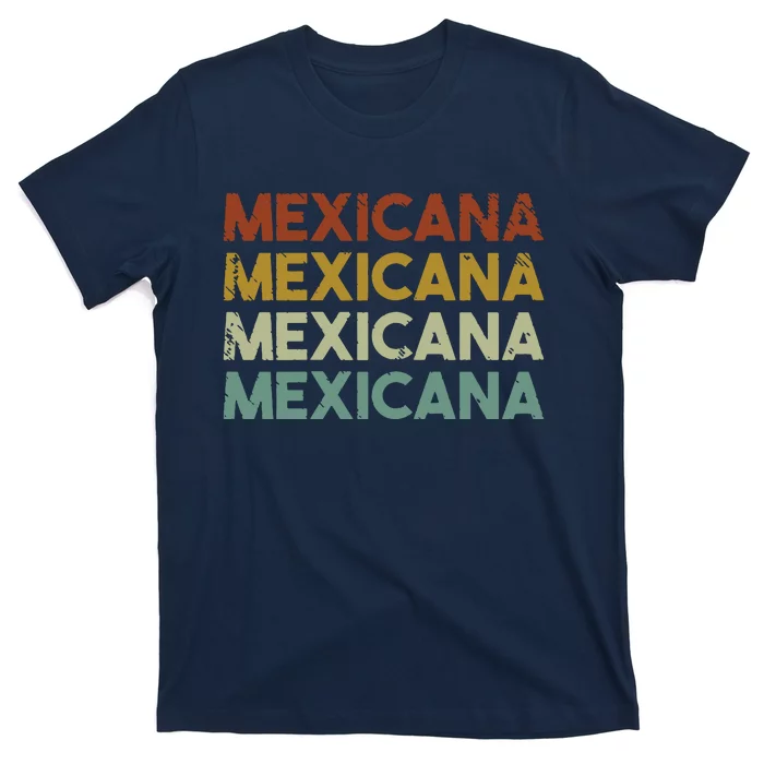 Mexicana Vintage 80s Style Cute Latina Pride T-Shirt