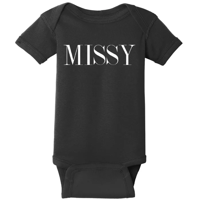 Missy Vintage 90S Magazine Style Concert Baby Bodysuit