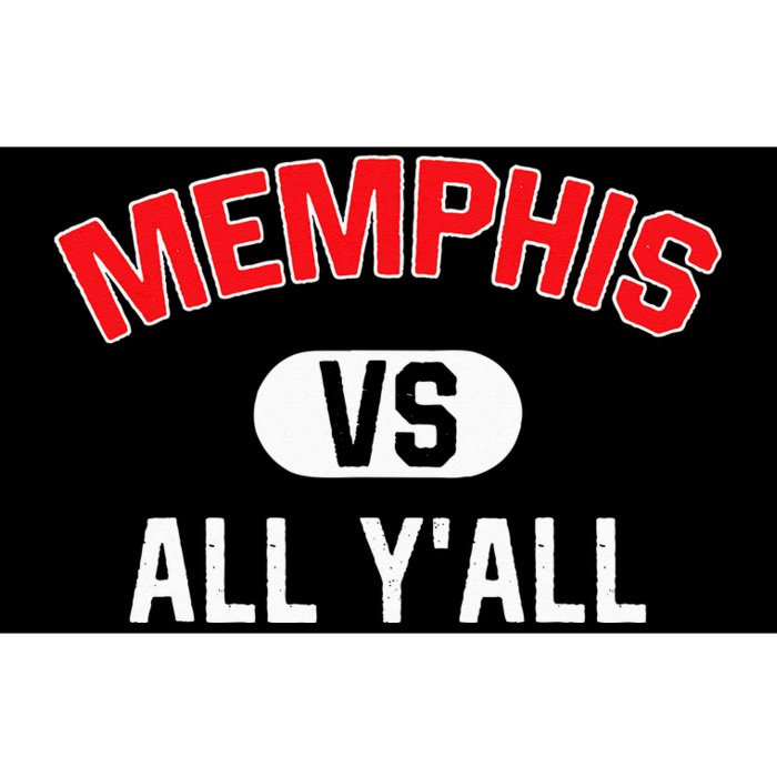 Memphis Vs All YAll Funny Memphis Bumper Sticker