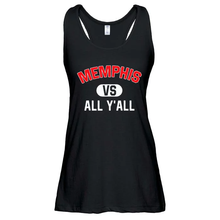 Memphis Vs All YAll Funny Memphis Ladies Essential Flowy Tank