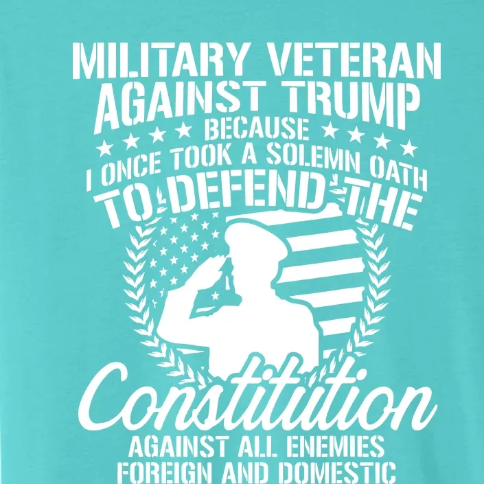 Military Veterans Against Trump 2020 Usa Election ChromaSoft Performance T-Shirt