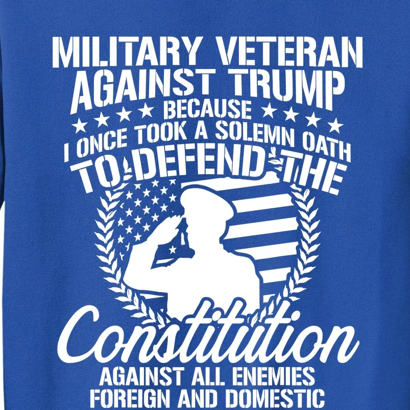 Military Veterans Against Trump 2024 Usa Election Sweatshirt