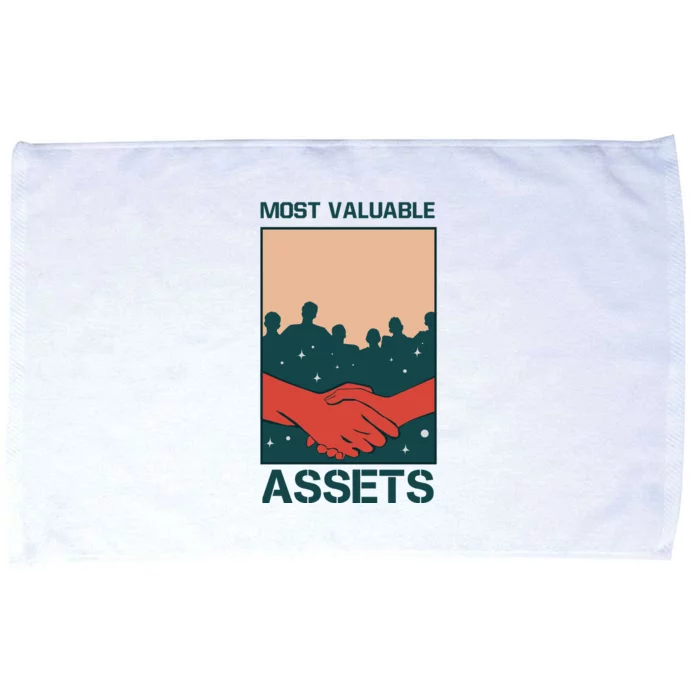 Most Valueable Assets Microfiber Hand Towel