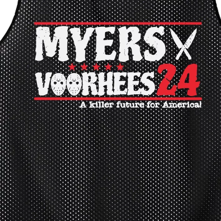 Myers Voorhees A Killer Future For America Mesh Reversible Basketball Jersey Tank