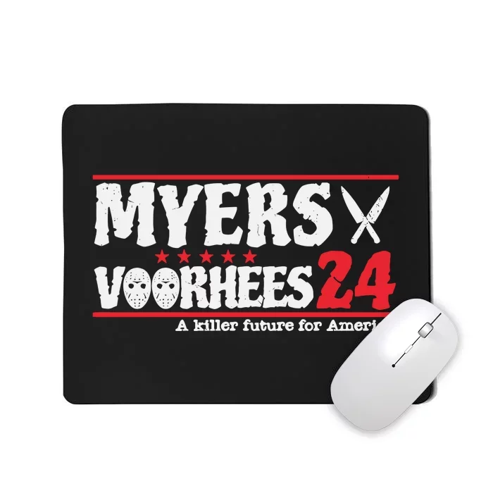 Myers Voorhees A Killer Future For America Mousepad