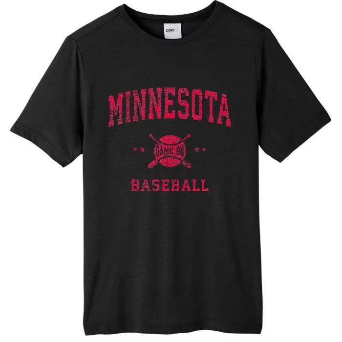 Minnesota Vintage Baseball Throwback ChromaSoft Performance T-Shirt