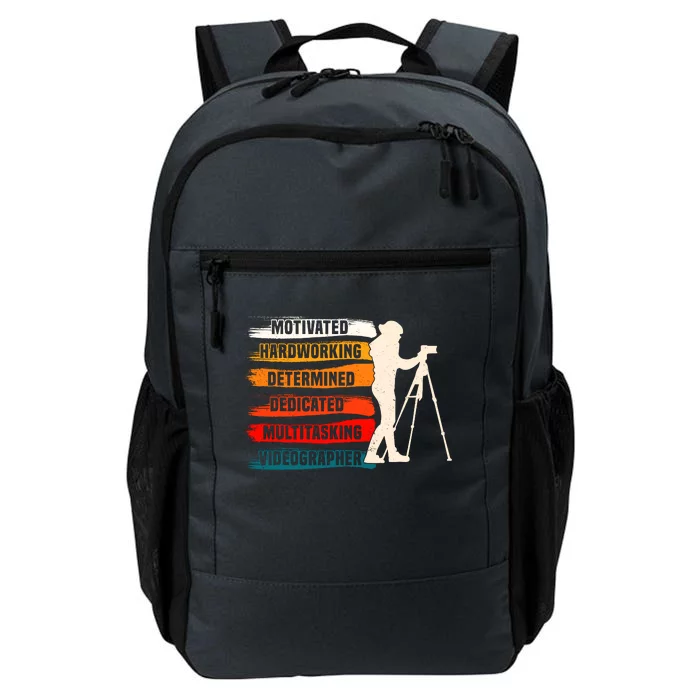 Motivated Videographer Camera Movie Film Cinematographer Daily Commute Backpack