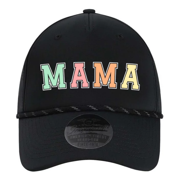 Mama Varsity Cute Mothers Day Performance The Dyno Cap