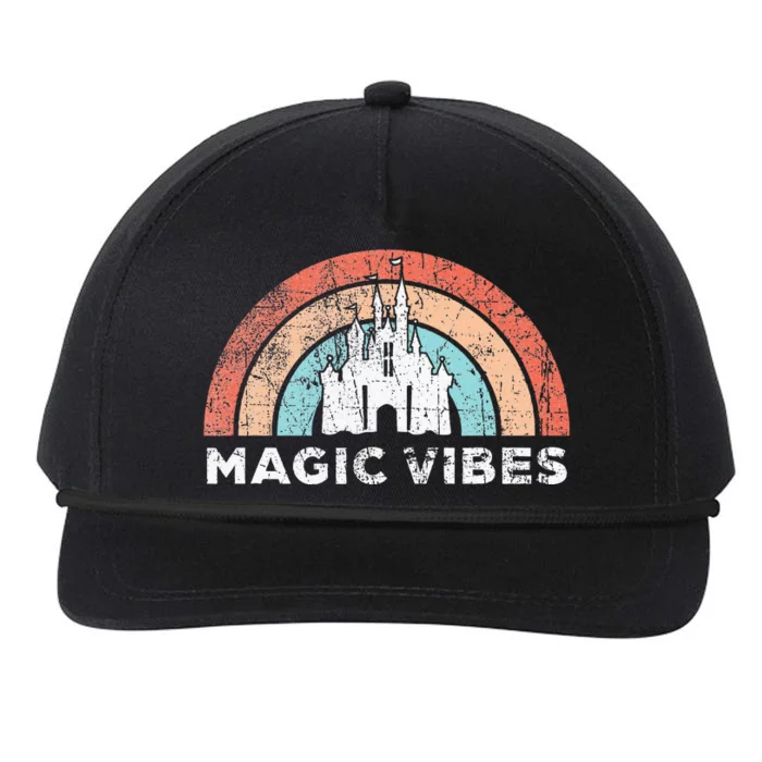 Magic Vibes Cute Matching Vacation Tops Snapback Five-Panel Rope Hat