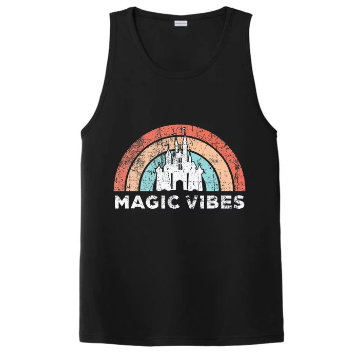 Magic Vibes Cute Matching Vacation Tops Performance Tank