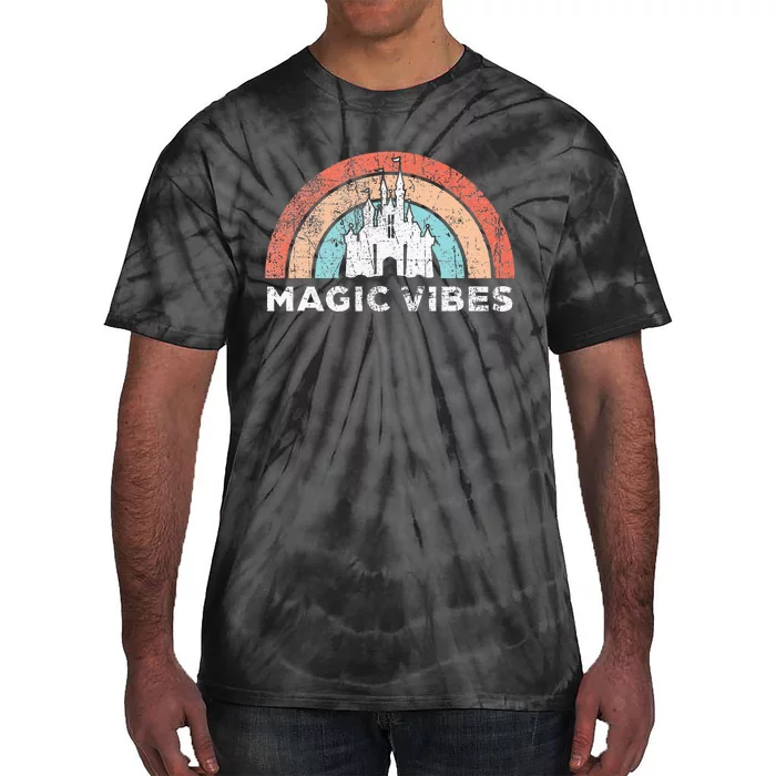 Magic Vibes Cute Matching Vacation Tops Tie-Dye T-Shirt